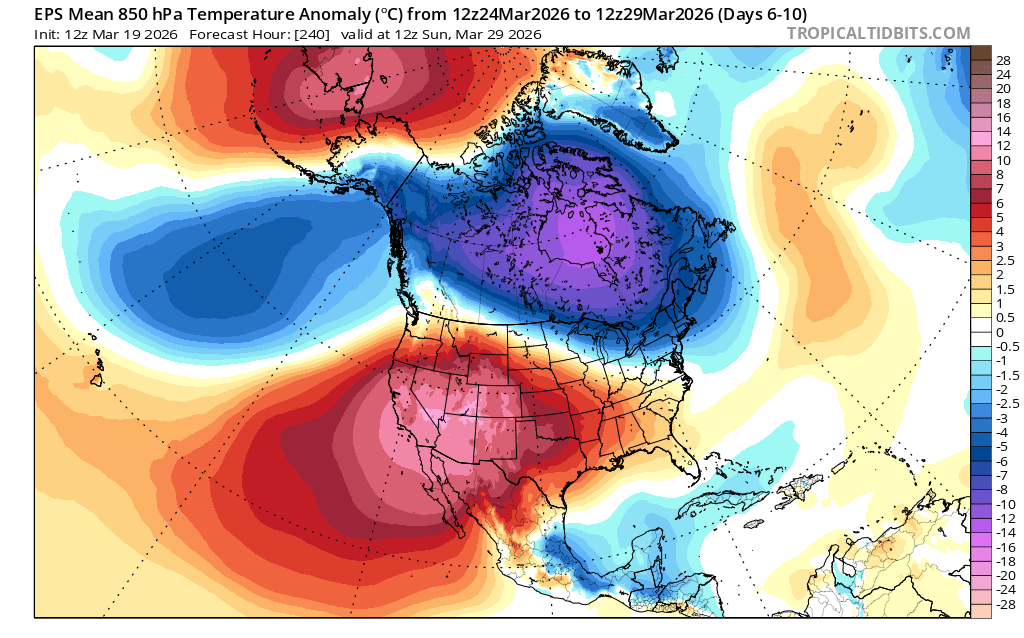 CW3E AR ensemble outlook for Seattle for Mar 12 - Mar 18