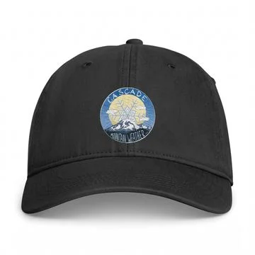 Black Cascade Mountain Weather cap